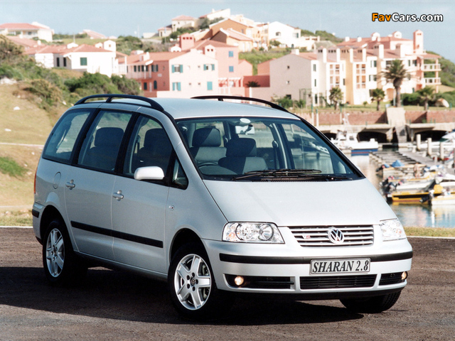 Volkswagen Sharan ZA-spec 2000–04 pictures (640 x 480)