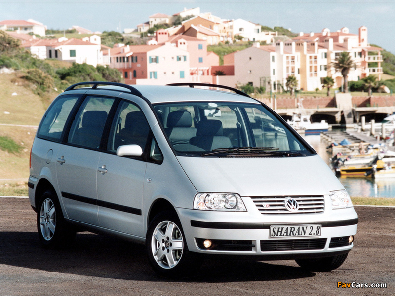 Volkswagen Sharan ZA-spec 2000–04 pictures (800 x 600)