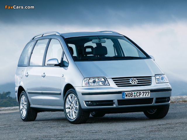 Volkswagen Sharan 2004–10 pictures (640 x 480)