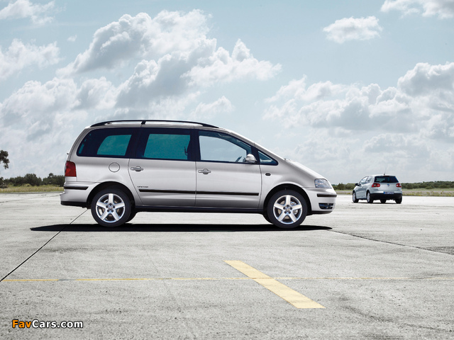 Volkswagen Sharan United 2007 wallpapers (640 x 480)