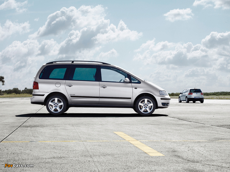 Volkswagen Sharan United 2007 wallpapers (800 x 600)