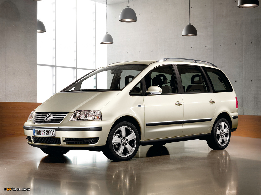 Volkswagen Sharan Exclusive Edition 2008 photos (1024 x 768)