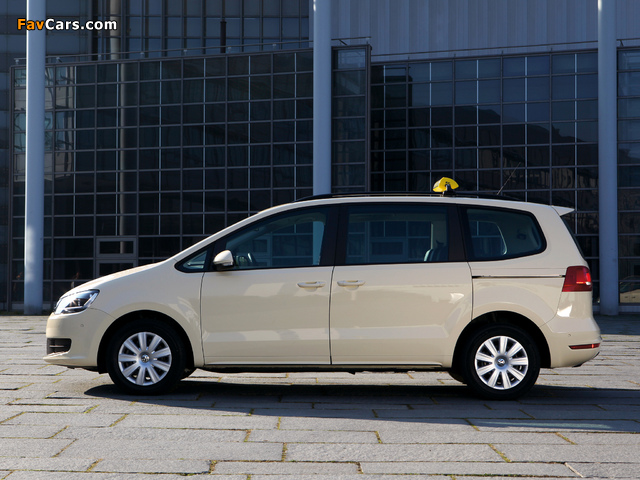 Volkswagen Sharan Taxi 2010 images (640 x 480)