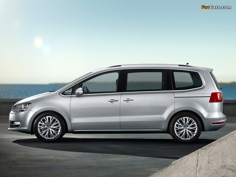 Volkswagen Sharan 2010 wallpapers (800 x 600)