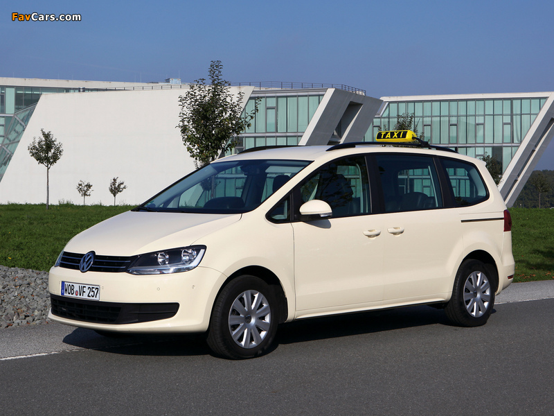 Volkswagen Sharan Taxi 2010 wallpapers (800 x 600)