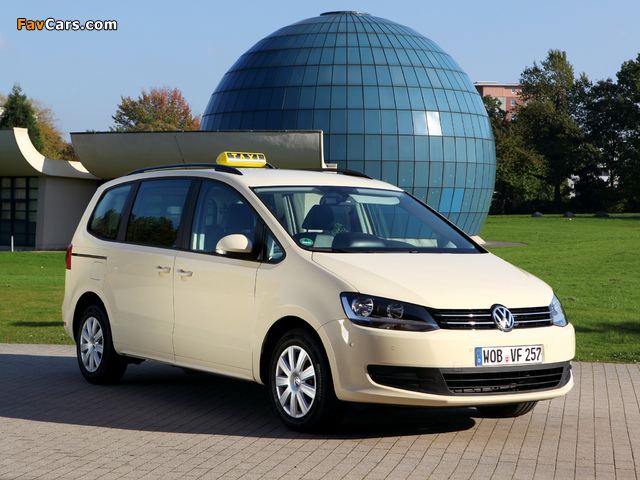 Volkswagen Sharan Taxi 2010 wallpapers (640 x 480)