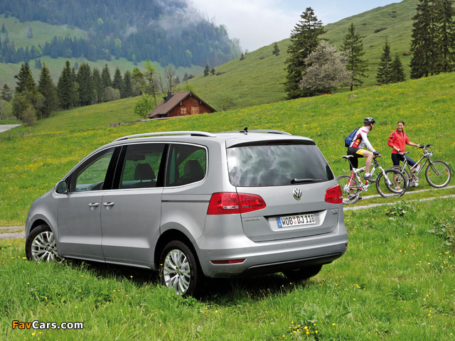Volkswagen Sharan 2010 wallpapers (640 x 480)
