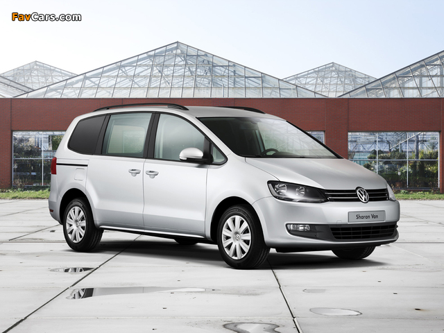 Volkswagen Sharan Van 2011 images (640 x 480)