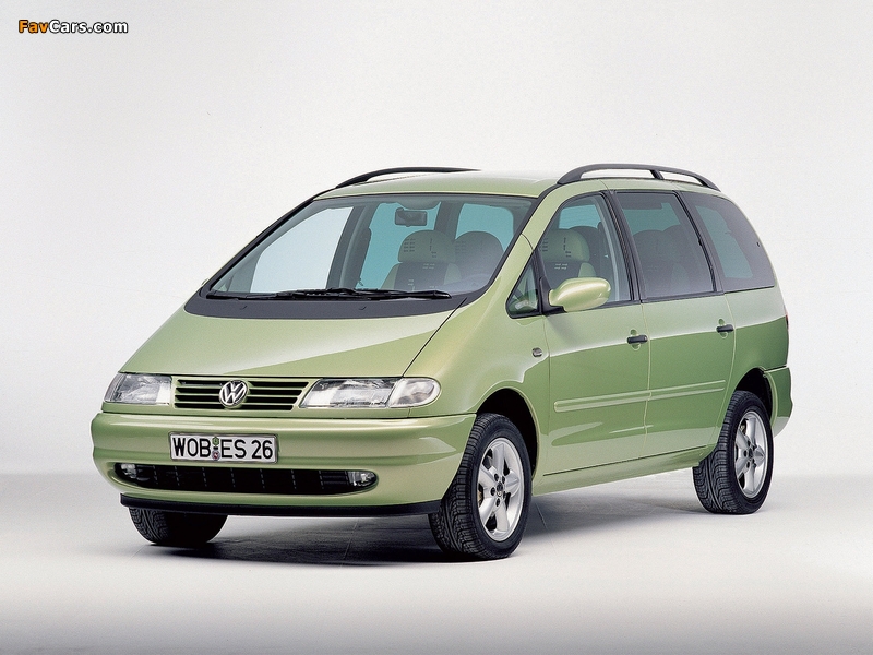 Volkswagen Sharan 1995–2000 wallpapers (800 x 600)