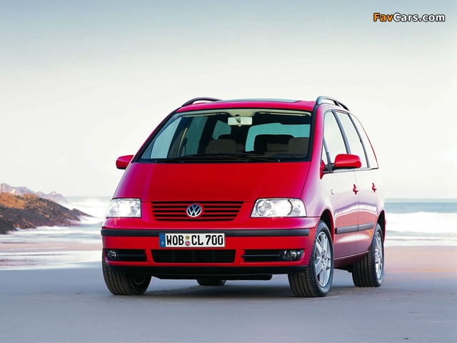 Volkswagen Sharan 2000–04 wallpapers (640 x 480)