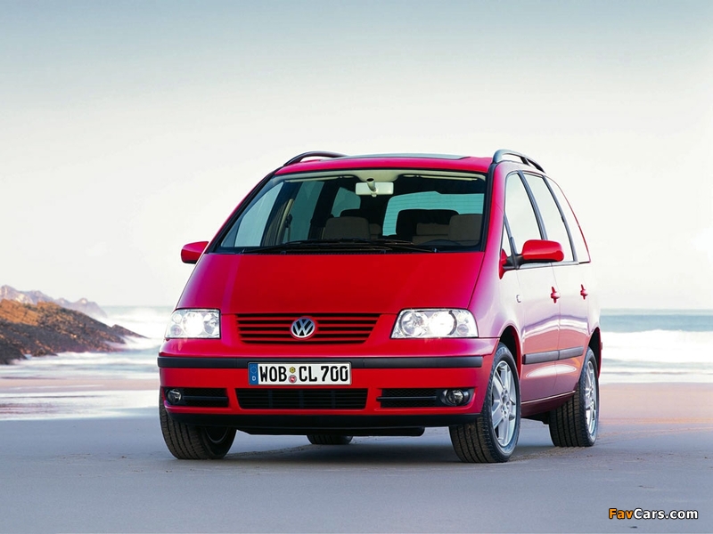Volkswagen Sharan 2000–04 wallpapers (800 x 600)