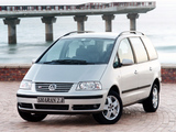 Volkswagen Sharan ZA-spec 2000–04 wallpapers