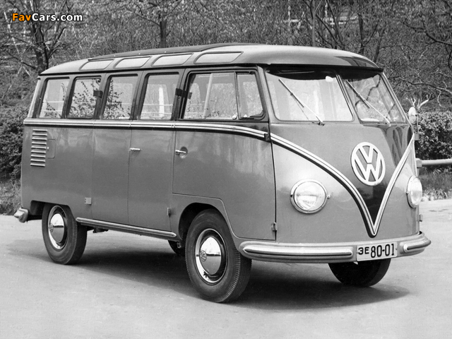 Images of Volkswagen T1 Deluxe Samba Bus 1951–63 (640 x 480)
