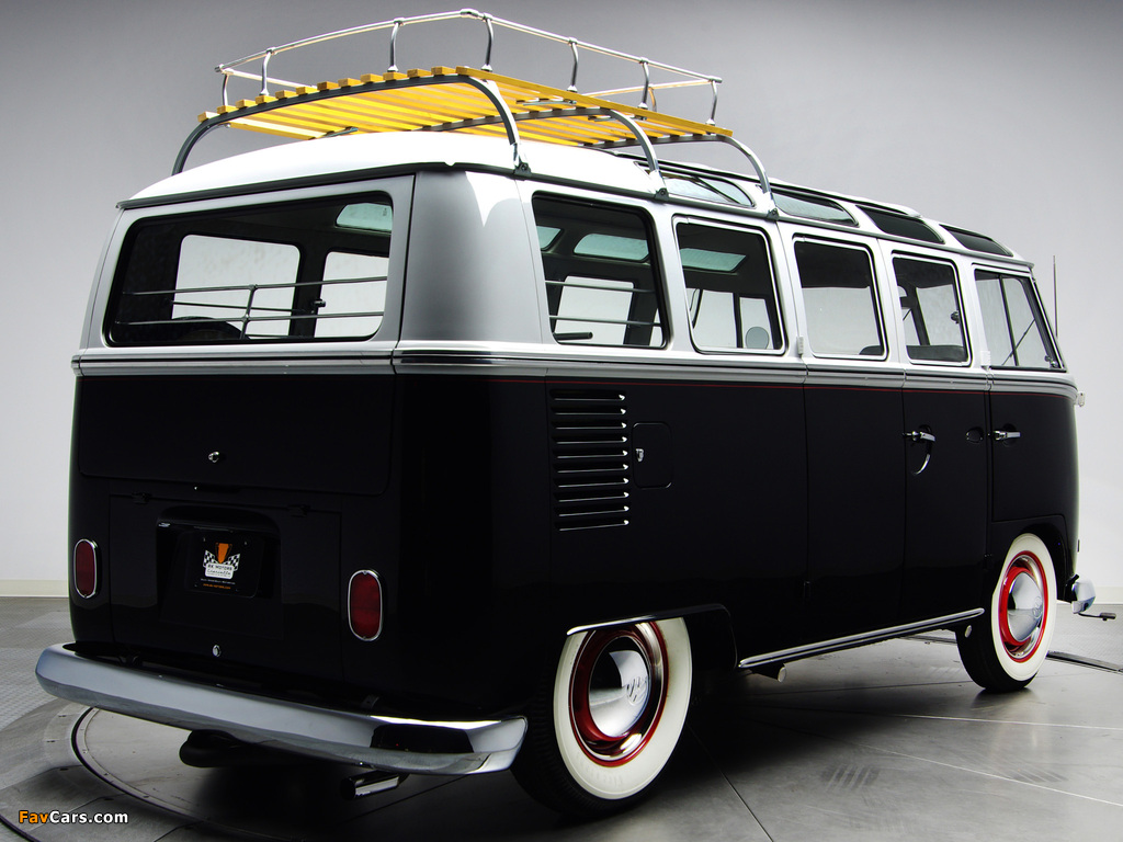 Images of Volkswagen T1 Deluxe Samba Bus 1963–67 (1024 x 768)
