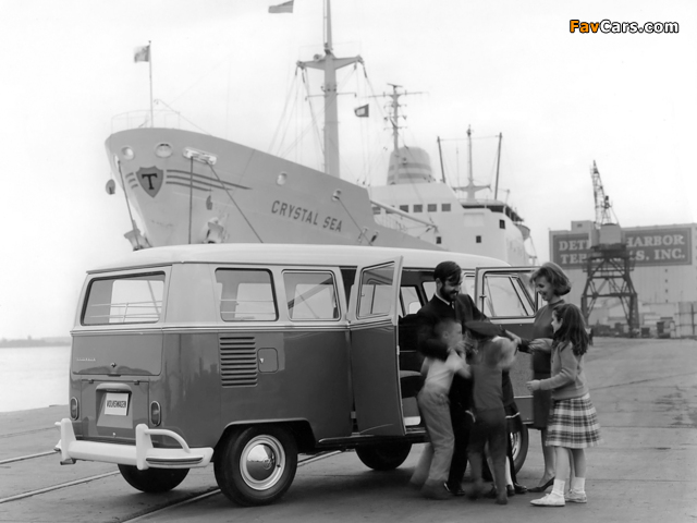 Images of Volkswagen T1 Deluxe Bus 1963–67 (640 x 480)