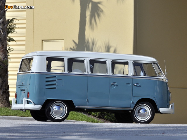 Images of Volkswagen T1 Deluxe Bus 1963–67 (640 x 480)