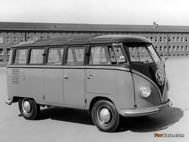 Photos of Volkswagen T1 Deluxe Samba Bus 1951–63 (640 x 480)