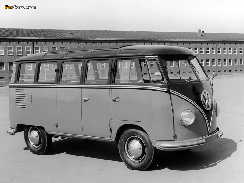Photos of Volkswagen T1 Deluxe Samba Bus 1951–63 (800 x 600)