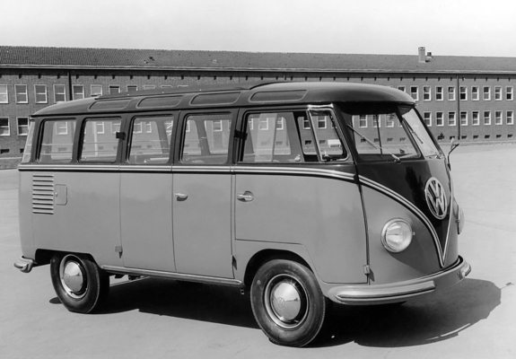 Photos of Volkswagen T1 Deluxe Samba Bus 1951–63
