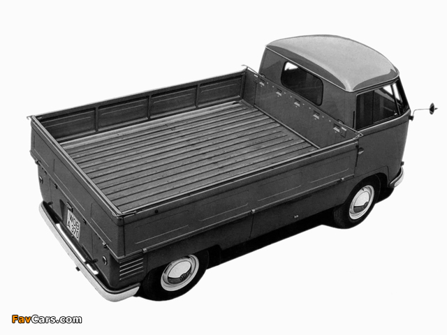 Photos of Volkswagen T1 Single Cab Pickup 1952–67 (640 x 480)
