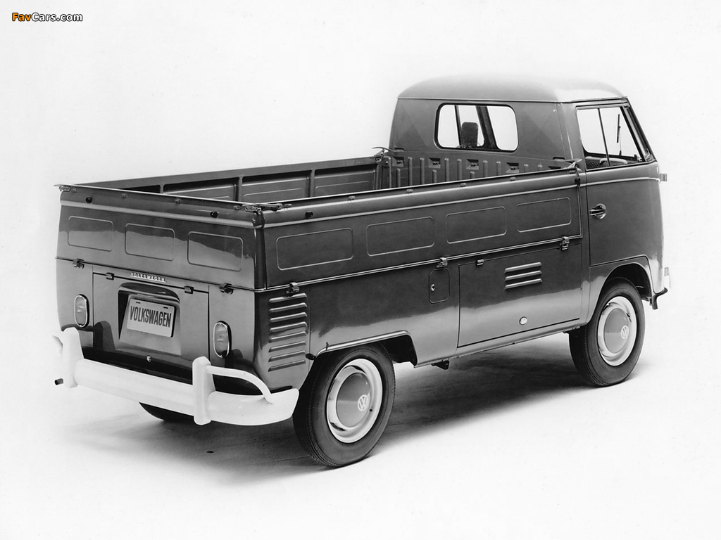 Photos of Volkswagen T1 Single Cab Pickup 1952–67 (1024 x 768)