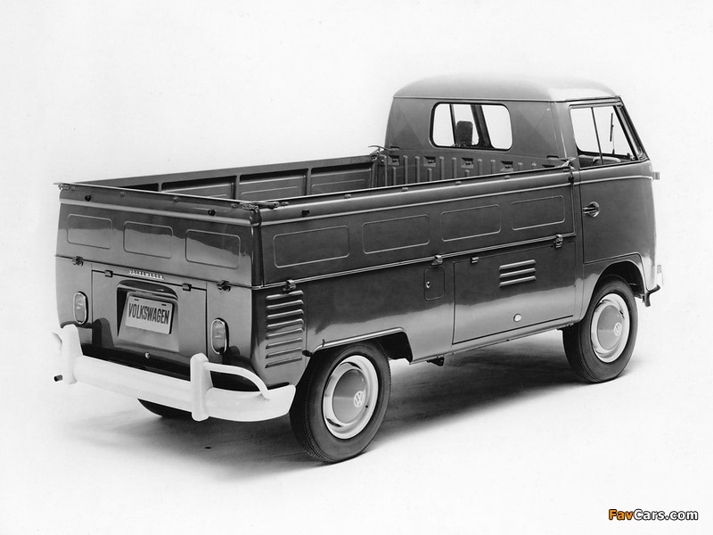 Photos of Volkswagen T1 Single Cab Pickup 1952–67 (800 x 600)