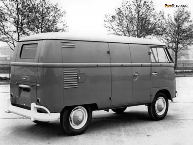 Pictures of Volkswagen T1 Van 1950–67 (800 x 600)