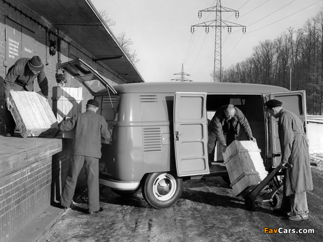 Pictures of Volkswagen T1 Van 1950–67 (640 x 480)