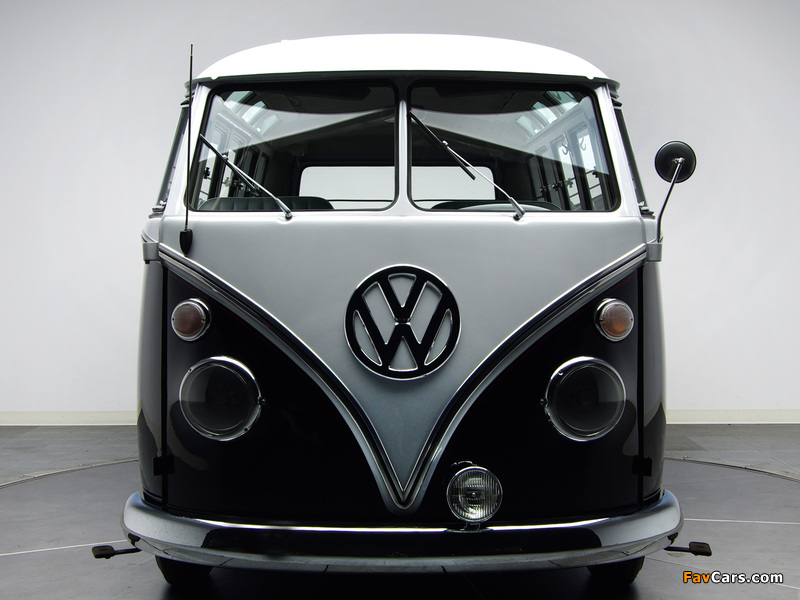 Pictures of Volkswagen T1 Deluxe Samba Bus 1963–67 (800 x 600)