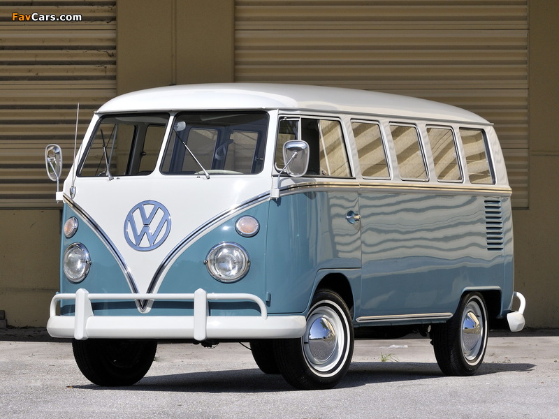 Pictures of Volkswagen T1 Deluxe Bus 1963–67 (800 x 600)