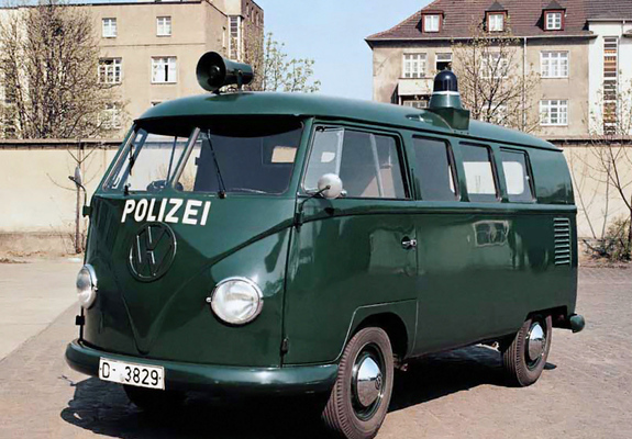 Volkswagen T1 Polizeiwagen 1950–67 images