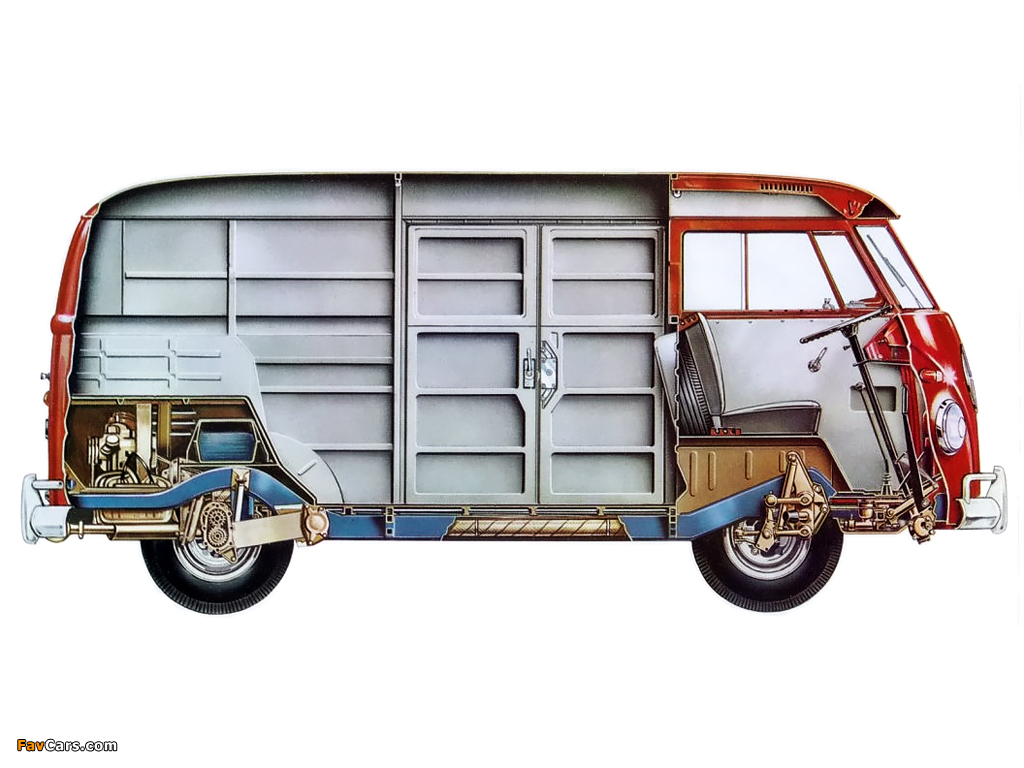 Volkswagen T1 Van 1950–67 pictures (1024 x 768)