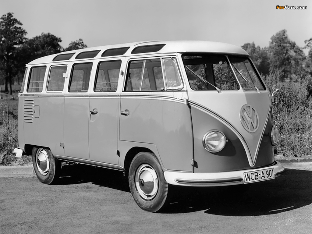 Volkswagen T1 Deluxe Samba Bus 1951–63 pictures (1024 x 768)