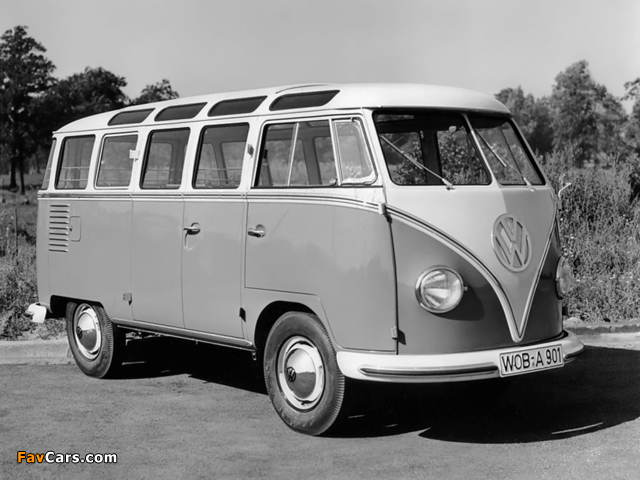 Volkswagen T1 Deluxe Samba Bus 1951–63 pictures (640 x 480)