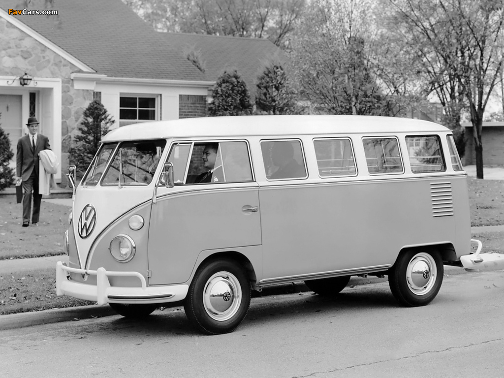 Volkswagen T1 Deluxe Bus 1951–63 wallpapers (1024 x 768)
