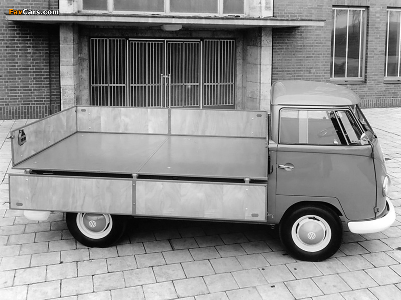 Volkswagen T1 Single Cab Pickup 1952–67 images (800 x 600)