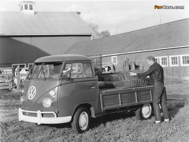 Volkswagen T1 Single Cab Pickup 1952–67 images (640 x 480)