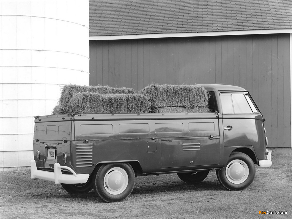 Volkswagen T1 Single Cab Pickup 1952–67 photos (1024 x 768)