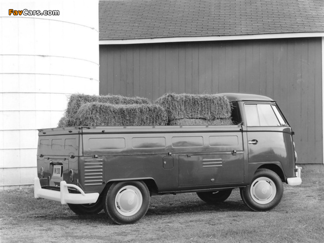 Volkswagen T1 Single Cab Pickup 1952–67 photos (640 x 480)