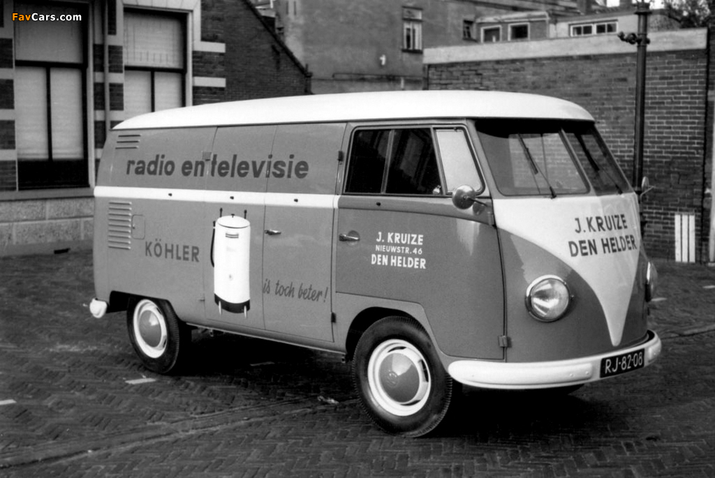 Volkswagen Typ 2 Kasten (T1) 1955–58 pictures (1024 x 685)