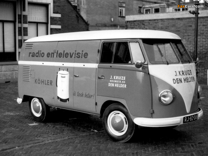 Volkswagen Typ 2 Kasten (T1) 1955–58 pictures (800 x 600)