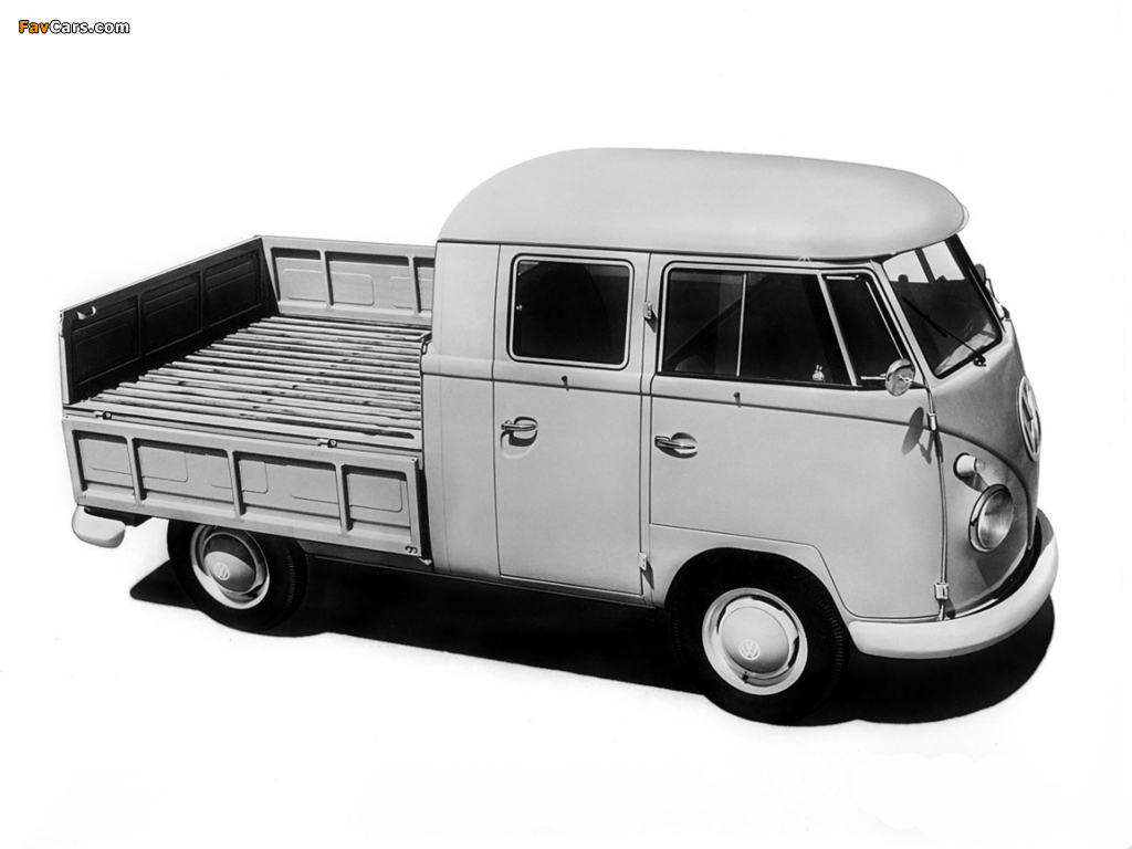 Volkswagen T1 Double Cab Pickup 1958–67 images (1024 x 768)