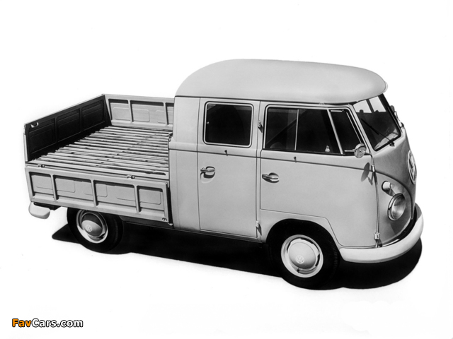 Volkswagen T1 Double Cab Pickup 1958–67 images (640 x 480)