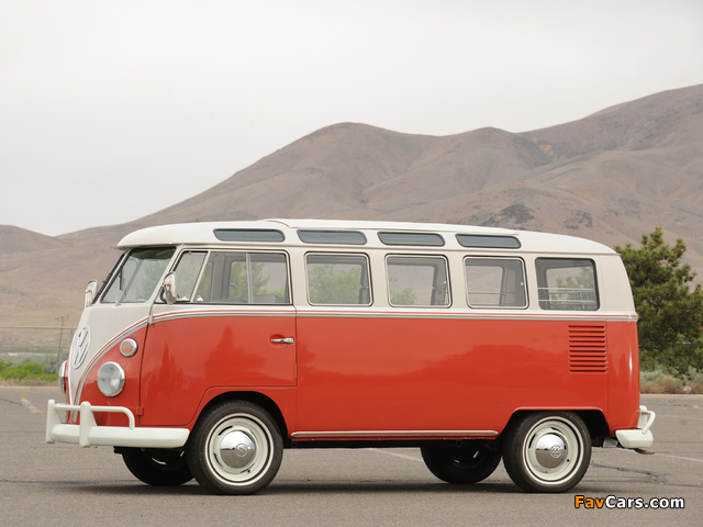Volkswagen T1 Deluxe Samba Bus 1963–67 images (640 x 480)