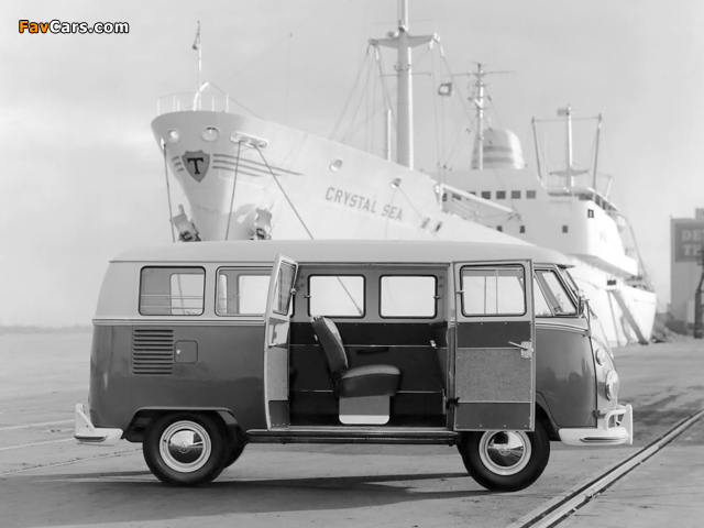 Volkswagen T1 Deluxe Bus 1963–67 photos (640 x 480)