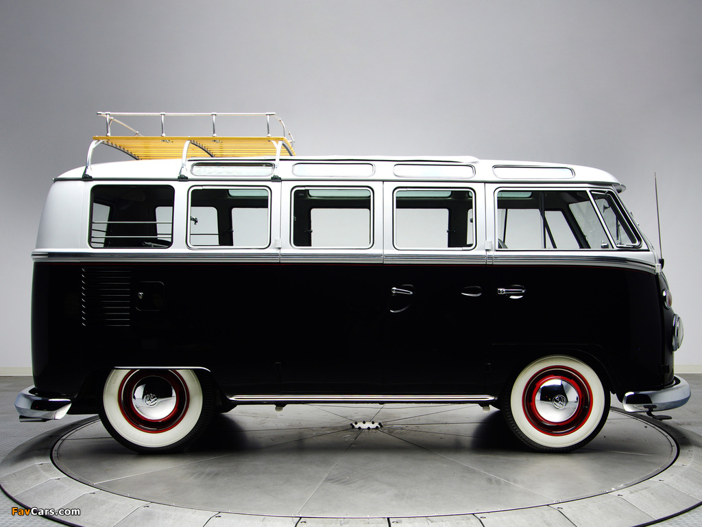 Volkswagen T1 Deluxe Samba Bus 1963–67 pictures (1024 x 768)