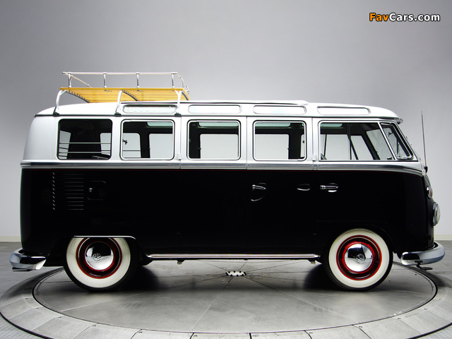 Volkswagen T1 Deluxe Samba Bus 1963–67 pictures (640 x 480)
