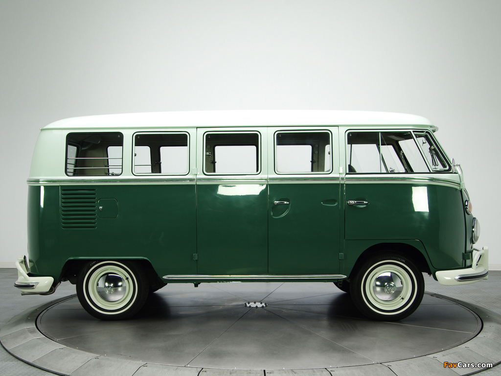 Volkswagen T1 Deluxe Bus 1963–67 pictures (1024 x 768)