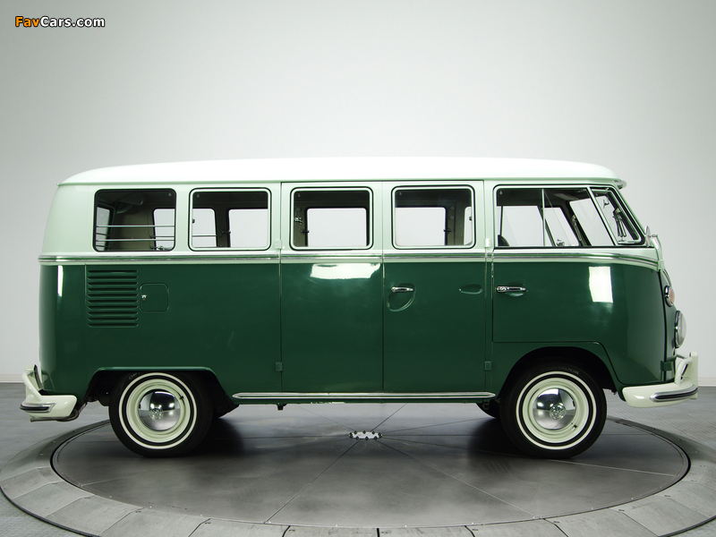 Volkswagen T1 Deluxe Bus 1963–67 pictures (800 x 600)