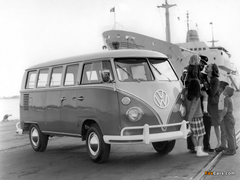Volkswagen T1 Deluxe Bus 1963–67 pictures (800 x 600)